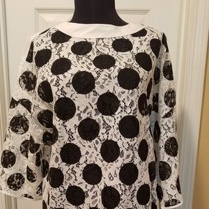 Zara Polka Dot Dress, Size S